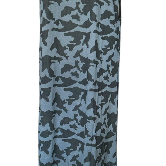 NWT Diamond Supply Co. Serif Knit Maxi Dress Dress Black And Gray Camo Size Smal - Picture 6 of 7